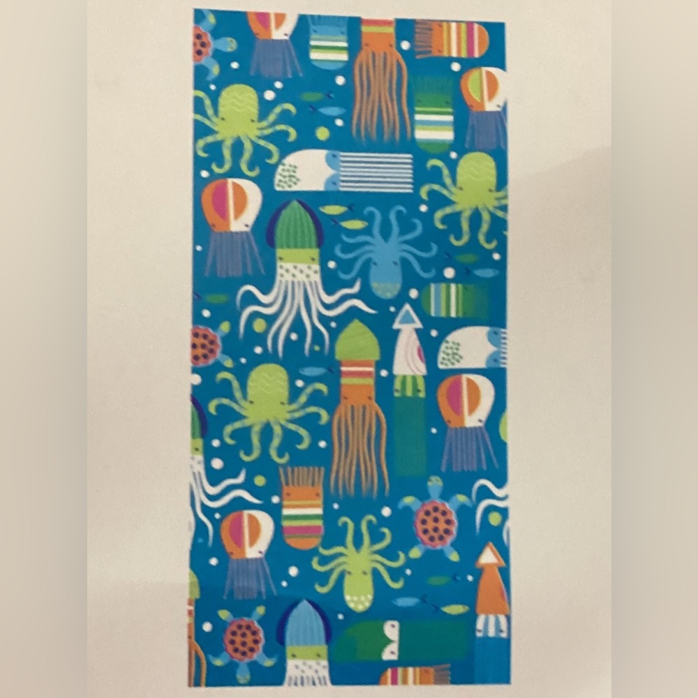 Octopus Cotton Blend Beach Towel
